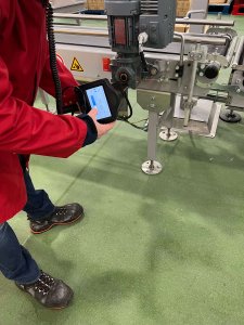 Compressed air leak detection survey